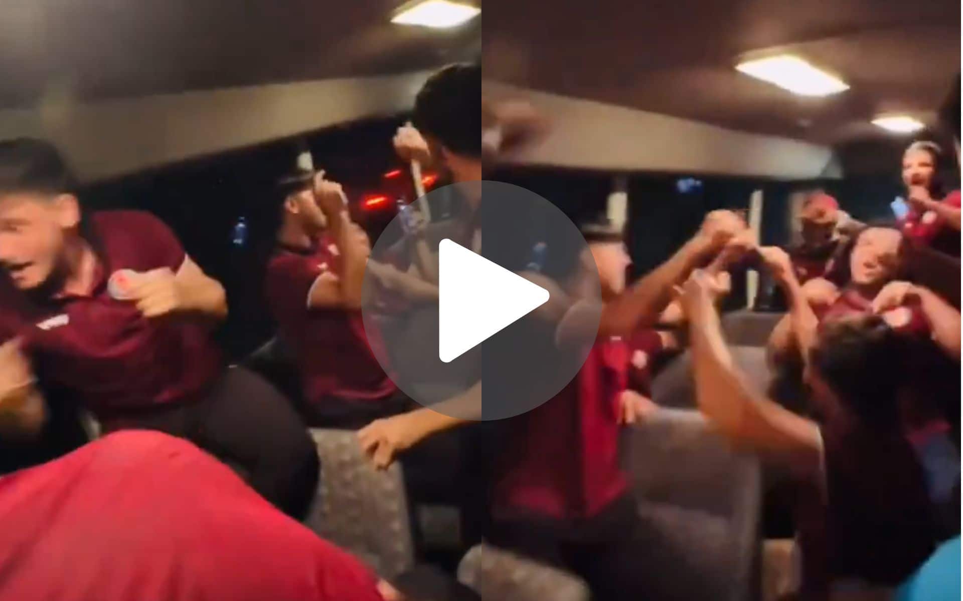 [Watch] Rashid Khan, AFG Players Groove To Bravo's 'Champion' Song After Historic Win Vs AUS
